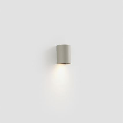 FARO 40524 - Aplique SOLE 1xGU10/8W/230V gris redondeado