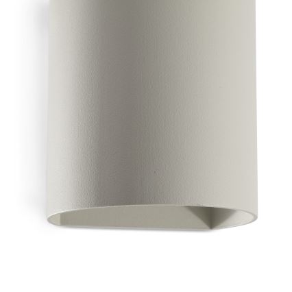 FARO 40524 - Aplique SOLE 1xGU10/8W/230V gris redondeado