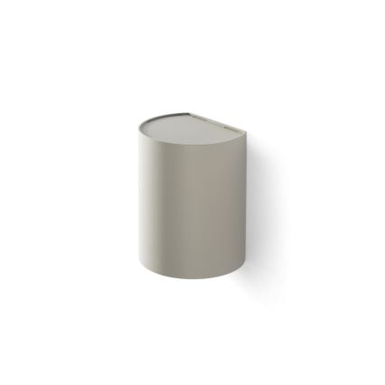 FARO 40524 - Aplique SOLE 1xGU10/8W/230V gris redondeado