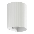 FARO 40526 - Aplique SOLE 1xGU10/8W/230V blanco festoneado redondeado