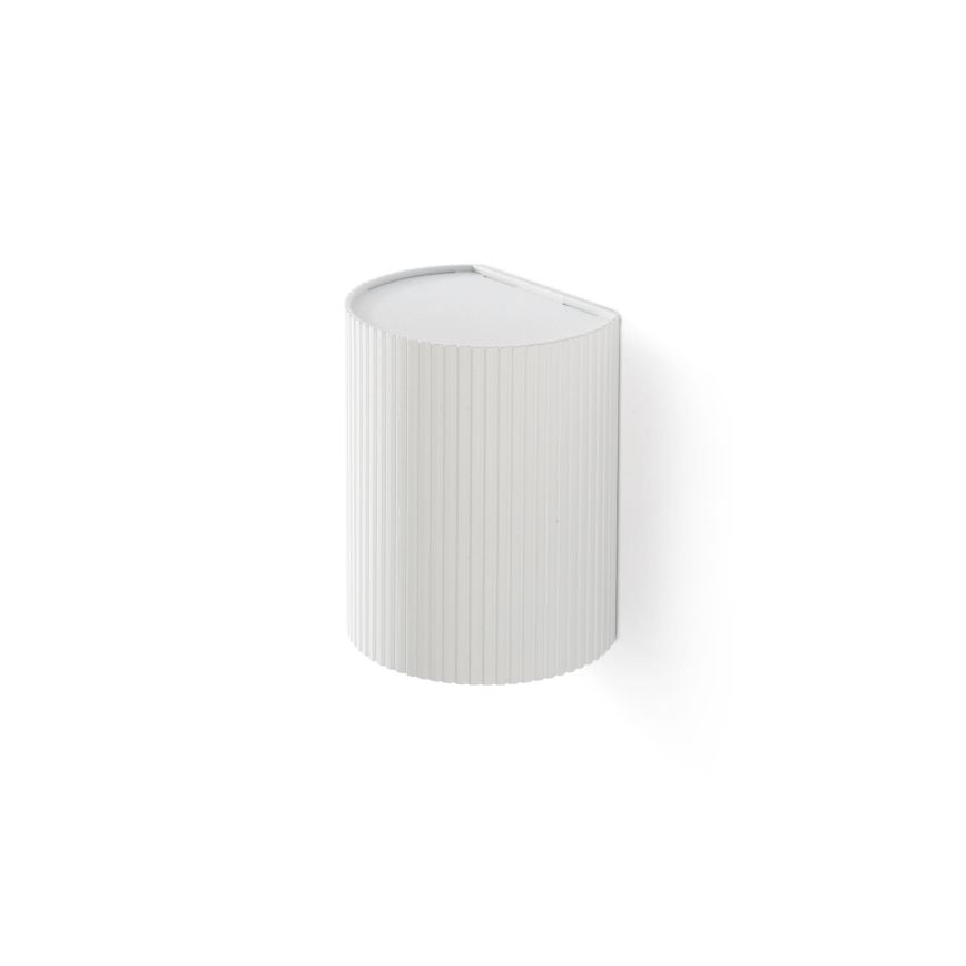 FARO 40526 - Aplique SOLE 1xGU10/8W/230V blanco festoneado redondeado