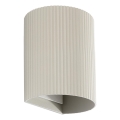 FARO 40528 - Aplique SOLE 1xGU10/8W/230V gris festoneado redondeado