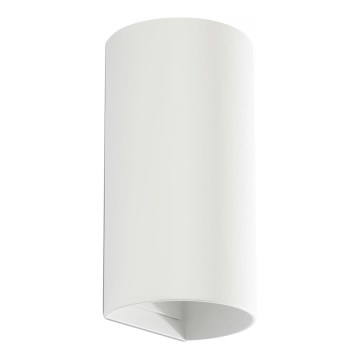 FARO 40538 - Aplique SOLE 2xGU10/8W/230V blanco redondeado