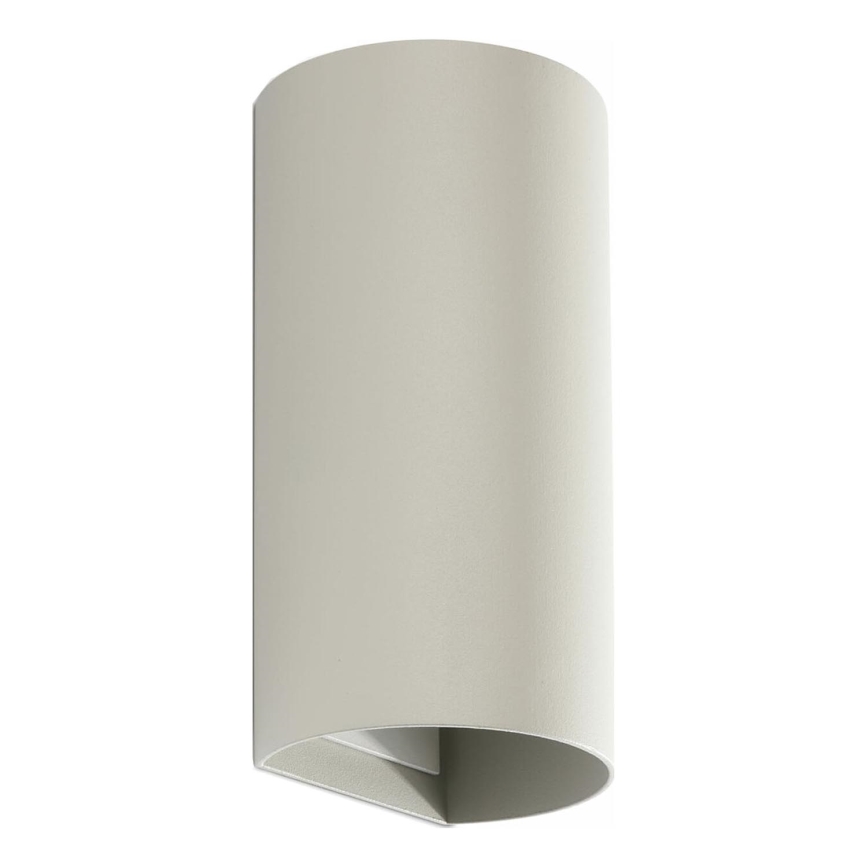 FARO 40540 - Aplique SOLE 2xGU10/8W/230V gris redondeado