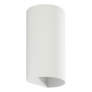 FARO 40542 - Aplique SOLE 2xGU10/8W/230V blanco festoneado redondeado