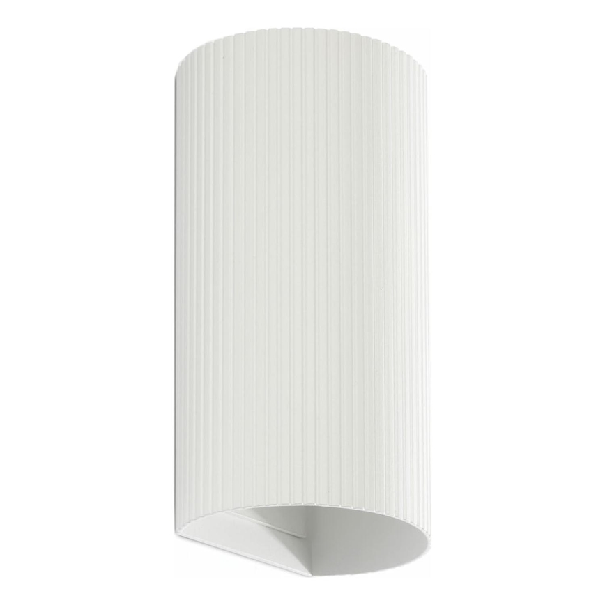 FARO 40542 - Aplique SOLE 2xGU10/8W/230V blanco festoneado redondeado