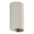 FARO 40544 - Aplique SOLE 2xGU10/8W/230V gris festoneado redondeado