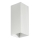 FARO 40565 - Aplique SOLE 2xGU10/8W/230V blanco festoneado cuadrado