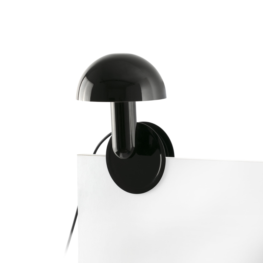FARO 56100 - Lámpara de mesa con clip 2en1 BELA 1xE27/15W/230V negro