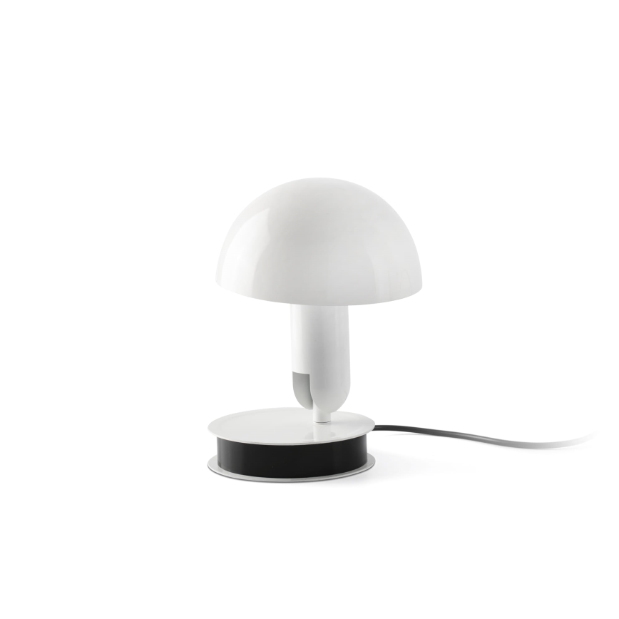 FARO 56101 - Lámpara de mesa con clip 2en1 BELA 1xE27/15W/230V blanco