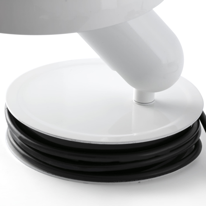 FARO 56101 - Lámpara de mesa con clip 2en1 BELA 1xE27/15W/230V blanco