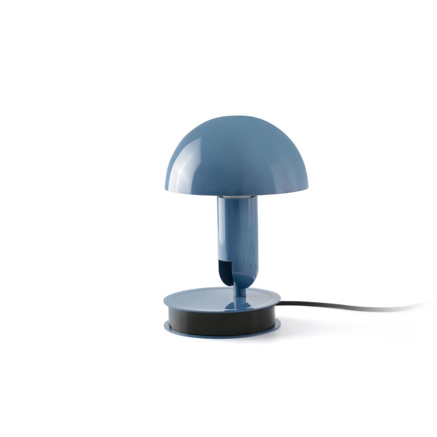 FARO 56102 - Lámpara de mesa con clip 2en1 BELA 1xE27/15W/230V azul