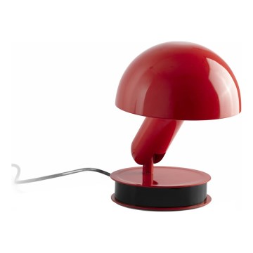 FARO 56103 - Lámpara de mesa con clip 2en1 BELA 1xE27/15W/230V rojo