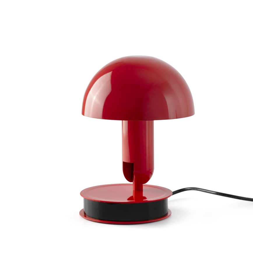 FARO 56103 - Lámpara de mesa con clip 2en1 BELA 1xE27/15W/230V rojo