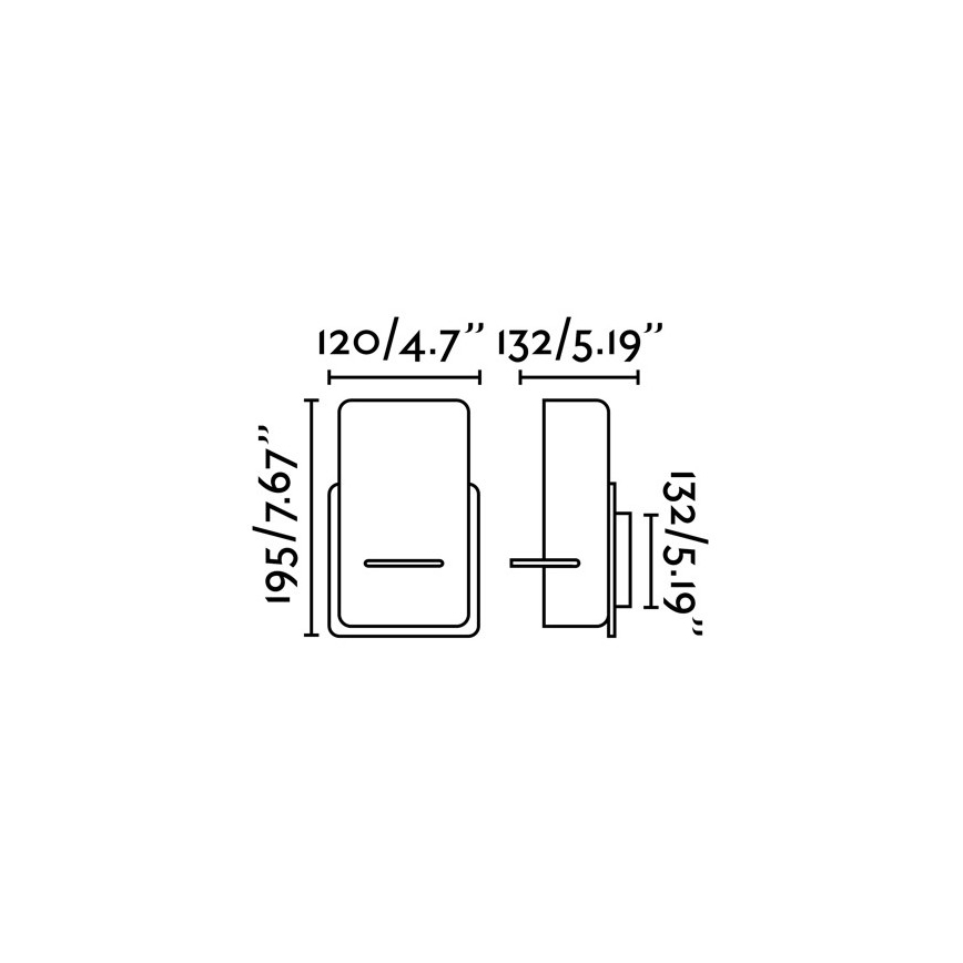 FARO 62130 - Aplique SMILE 1xE27/15W/230V blanco