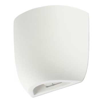 FARO 63428 - Aplique KAPPU 1xE14/7W/230V 15,8x15 cm blanco