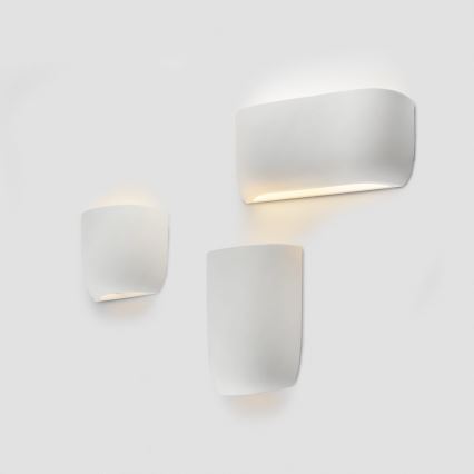 FARO 63428 - Aplique KAPPU 1xE14/7W/230V 15,8x15 cm blanco