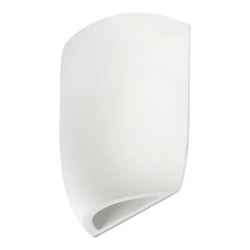 FARO 63429 - Aplique KAPPU 1xE14/7W/230V 25x15 cm blanco