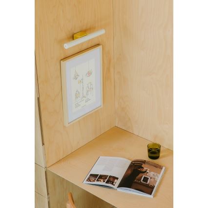 FARO 63549 - Iluminación LED para espejos de baño CALMA LED/5W/230V IP44 amarillo