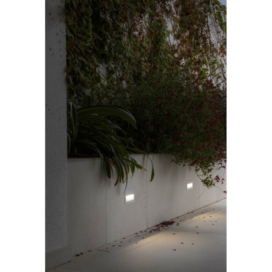 FARO 70288 - LED Lámpara empotrada MANI LED/5W/230V 2200/2700/3200/4000K IK07 IP65 blanco