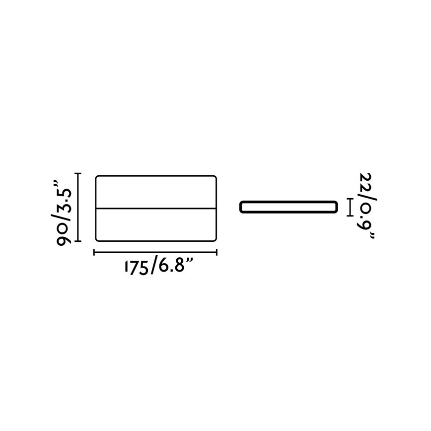 FARO 70647 - Aplique LED para exterior ADAY-2 LED/12W/230V IP54