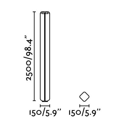 FARO 71209 - LED Lámpara exterior BU-OH LED/40W/230V IP65