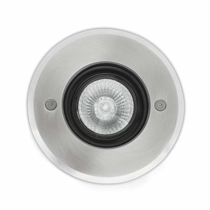 FARO 71489N - Luz de la calzada de exterior TECNO-6  1xGU10/50W/230V IK08 IP67