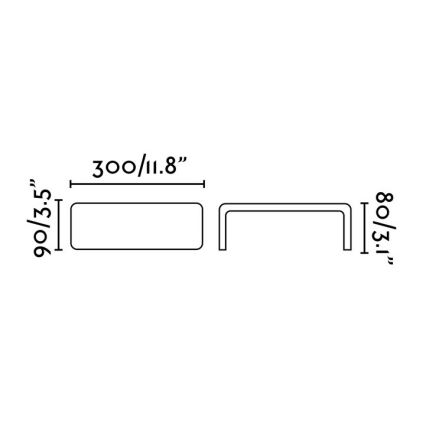 FARO 72272 - LED Aplique exterior BRACKET LED/6W/230V IP44