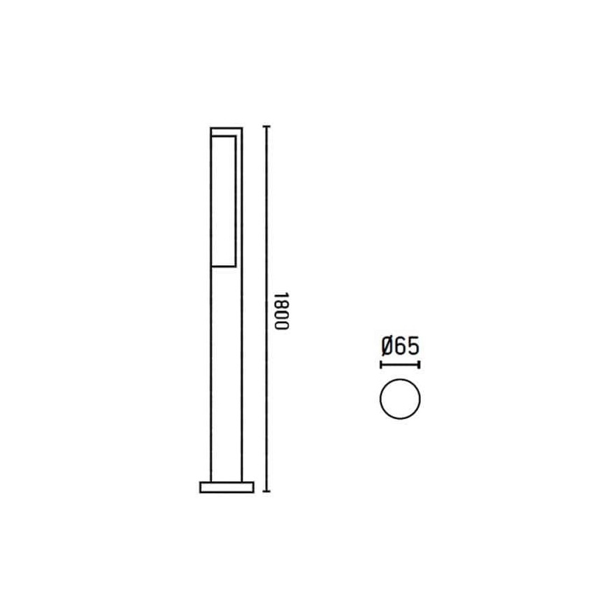 FARO 75524 - LED Lámpara exterior BERET-3 LED/16W/230V IP54