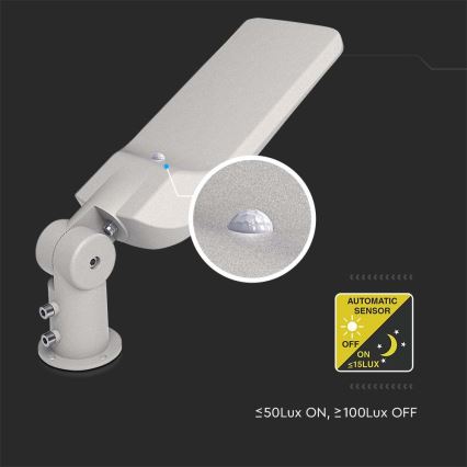 Farola LED con sensor SAMSUNG CHIP LED/50W/230V 4000K IP65