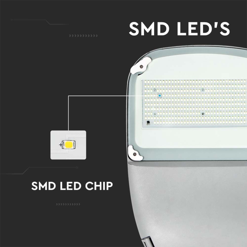Farola solar LED regulable SAMSUNG CHIP LED/50W/6,4V 6000K IP65 30000 mAh + mando a distancia
