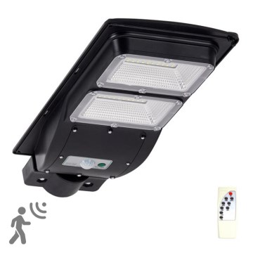 Farola solar LED con sensor CALLE 2xLED/6W/3,2V IP65 + mando a distancia