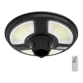 Farola solar LED con sensor LED/10W/3,2V 6500K IP65 25000 mAh + control remoto