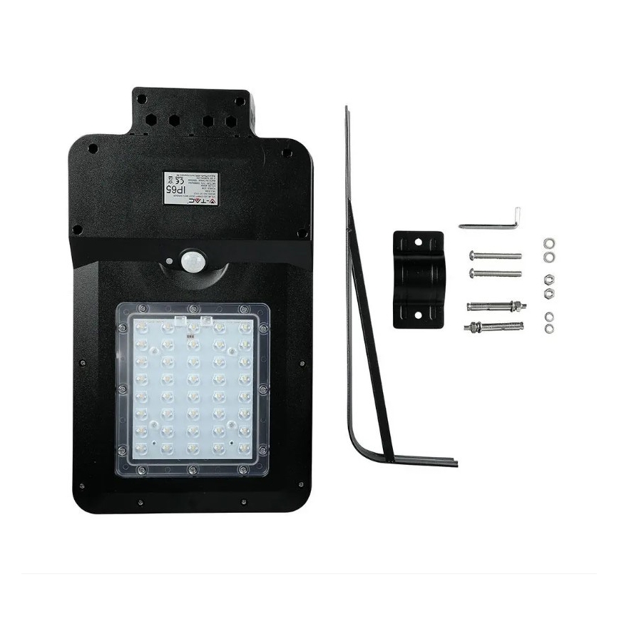 Farola solar LED con sensor LED/15W/7,4V 4000K IP65 10800 mAh