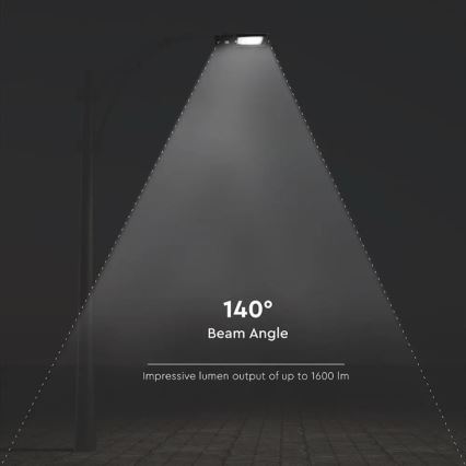 Farola solar LED con sensor LED/15W/7,4V 4000K IP65 10800 mAh
