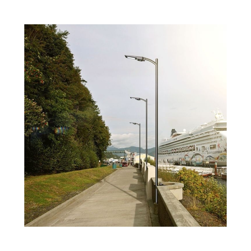 Farola solar LED con sensor LED/40W/9,6V IP65 6000K + control remoto