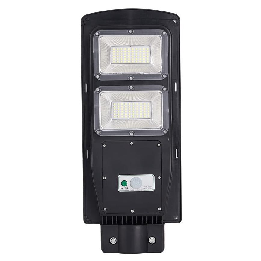 Farola solar LED con sensor STREET 2xLED/6W/3,2V 12000 mAh IP65 + control remoto