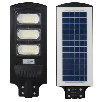 Farola solar LED con sensor STREET 3xLED/9W/3,2V IP65 + mando a distancia