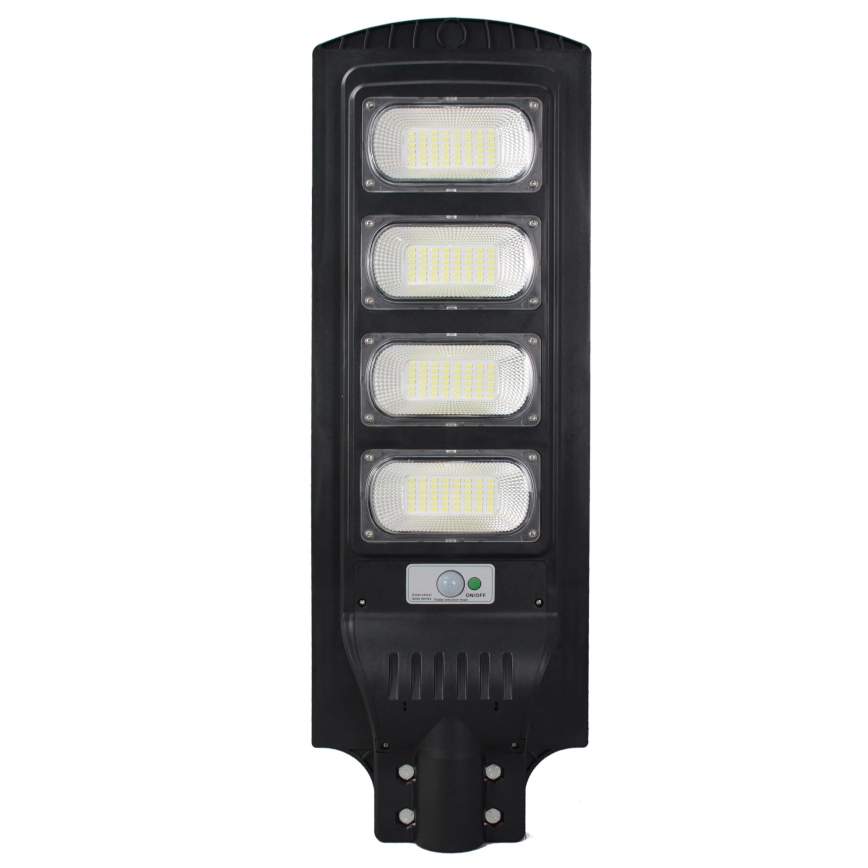 Farola solar LED con sensor STREET LED/15W/3,2V 15000 mAh IP65 + control remoto