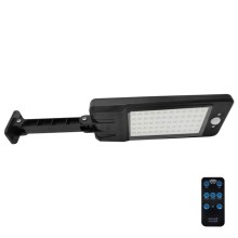 Farola solar LED regulable con sensor LED/7W/7,4V + mando a distancia