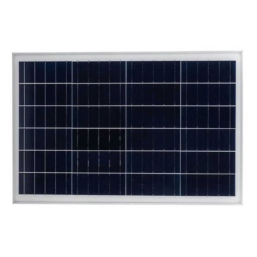 Farola solar LED regulable LED/50W/6,4V 6000K IP65 50000 mAh + mando a distancia