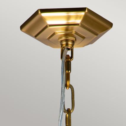 Feiss - Lámpara colgante con cadena CORINNE 3xE14/60W/230V