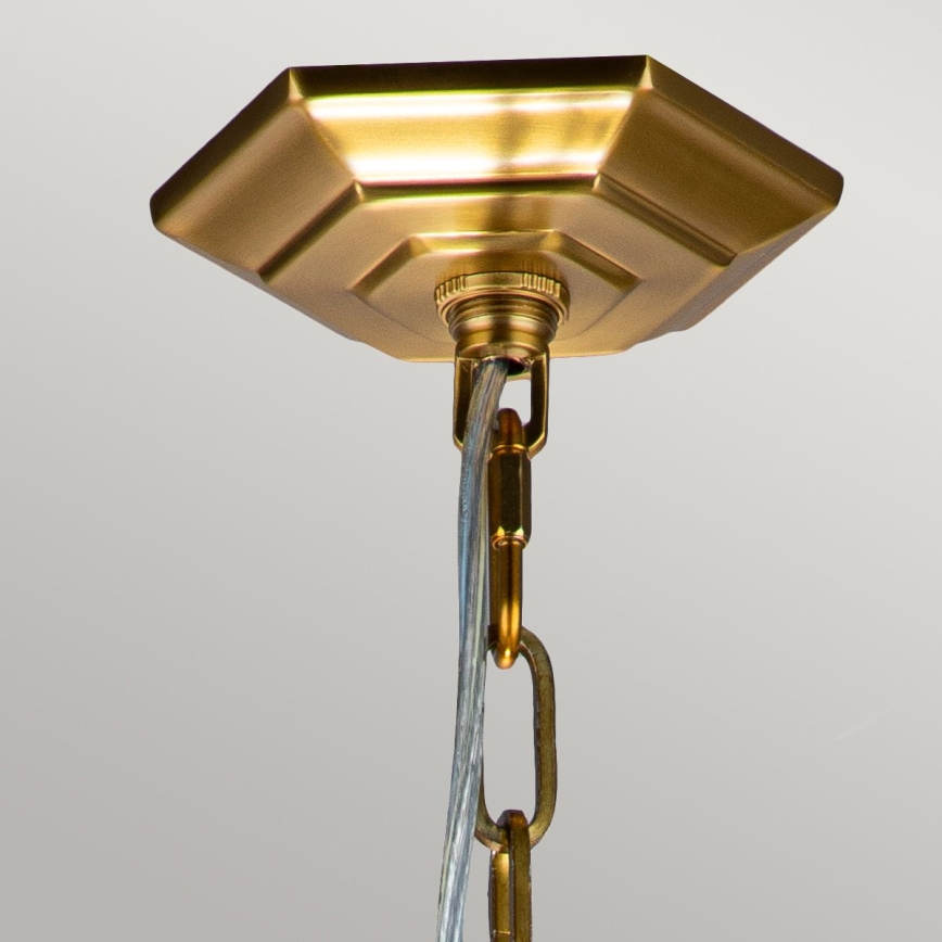 Feiss - Lámpara colgante con cadena CORINNE 3xE14/60W/230V