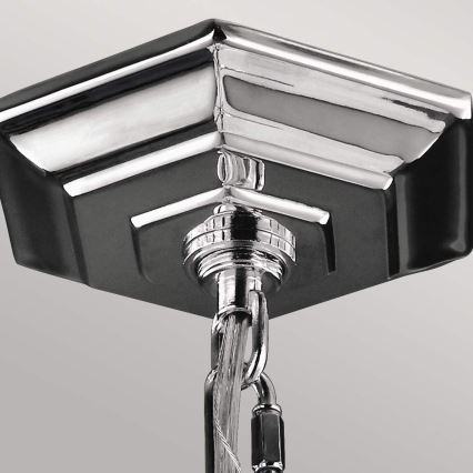 Feiss - Lámpara colgante con cadena CORINNE 3xE14/60W/230V