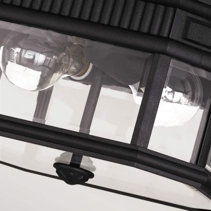 Feiss - Plafón de exterior COTSWOLD LANE 2xE27/60W/230V IP44
