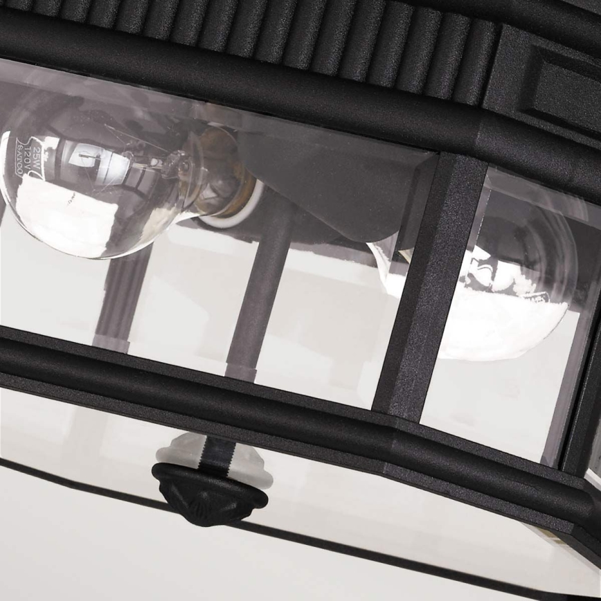 Feiss - Plafón de exterior COTSWOLD LANE 2xE27/60W/230V IP44
