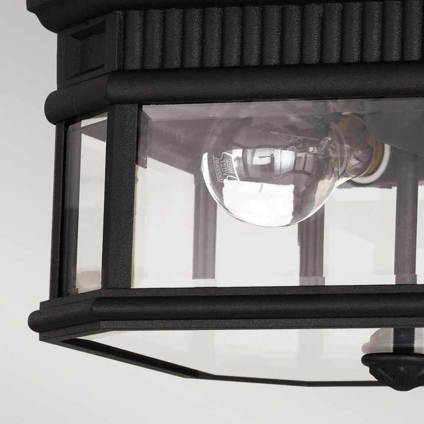 Feiss - Plafón de exterior COTSWOLD LANE 2xE27/60W/230V IP44