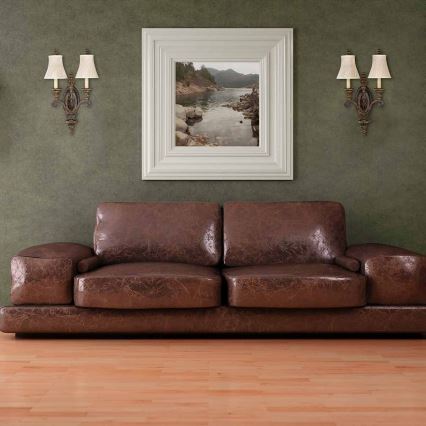 Feiss - Aplique DRAWING ROOM 2xE14/60W/230V