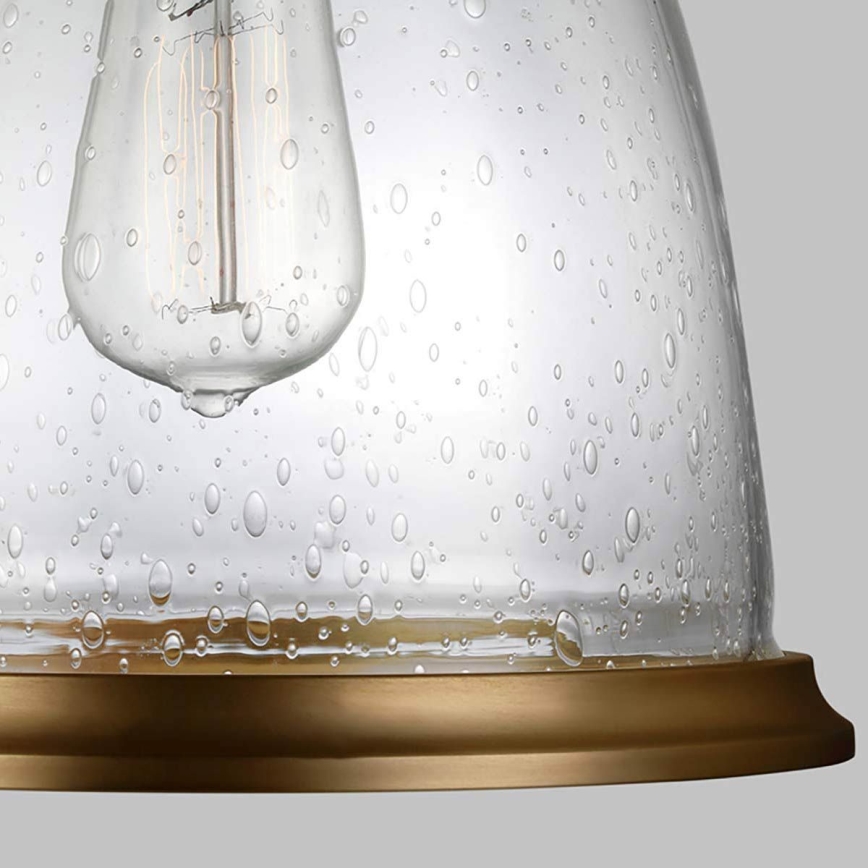 Feiss - Lámpara colgante HOBSON 1xE27/60W/230V bronce