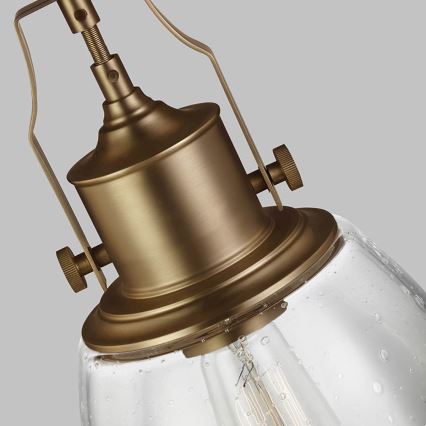 Feiss - Lámpara colgante HOBSON 1xE27/60W/230V bronce